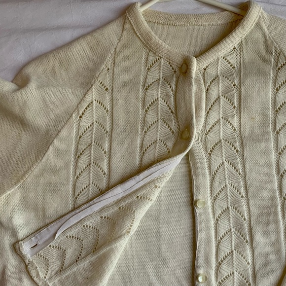 Cropped Knit Cardigan - Picture 4 of 5